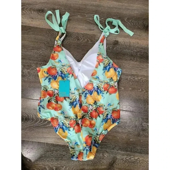 Posh Peanut Citrus Print Bikini - Picture 4 of 6